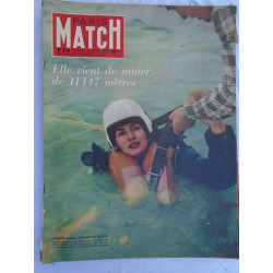 Magazine Paris Match - 374 - juin 1956 - Colette Duval 11 147 mètres