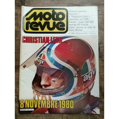 Moto Revue n 2485 20 Novembre 1980