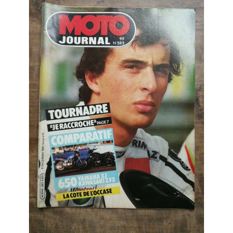 Moto Journal Nº 582 9 Décembre 1982