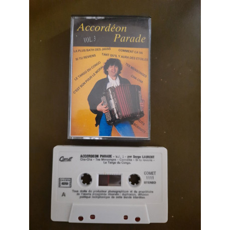 K7 Audio : Accordéon Parade Vol. 3