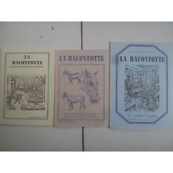 lot 3 revues LA RACONTOTTE numéros 35 37 et numéro double spécial...