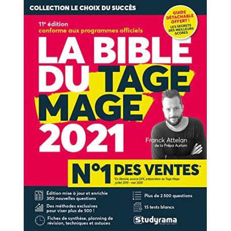 La bible du Tage Mage 2021: 11e édition