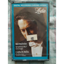 Beethoven Symphony No.7 Carlos Païta Cassette Audio-K7 NEUVE SOUS...
