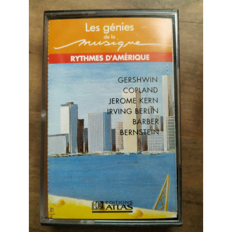 Les génies de la musique - Rythmes d'Amérique Cassette Audio-K7