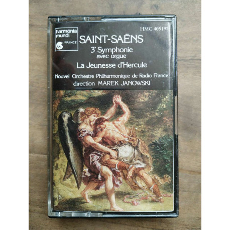 Saint-Saens 3 Symphonie avec orgue - Marek Janowski Cassette Audio-K7