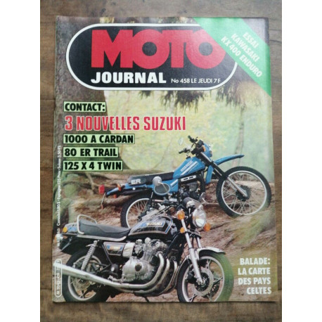 Moto Journal Nº 458 1 Mai 1980