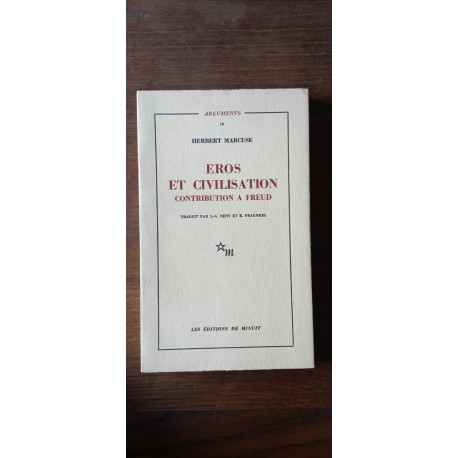 Eros Et Civilisation Contribution a freud minuit