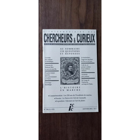 Chercheurs Curieux n596 1 à 122 Janvier 2002