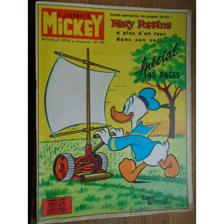 Le journal de MIckey hebdomadaire N 700