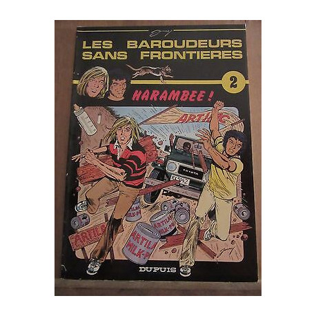 jarry Les Baroudeurs sans Frontières Tome 2 harambee