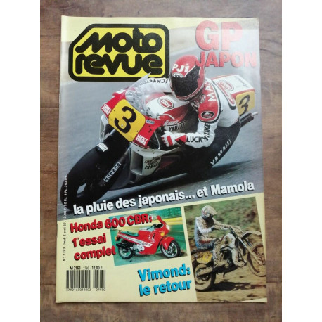 Moto Revue Nº 2793 2 Avril 1987