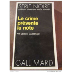 le crime présente la note