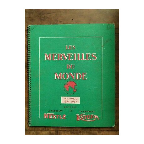 Les Merveilles du Monde vol 2 1954 1955