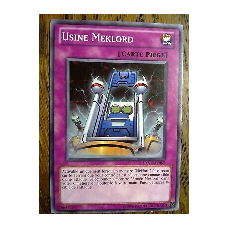 Usine Meklord EXVC-FR067 Yu-Gi-Oh