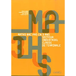 Maths Tle Bac Pro secteur industriel