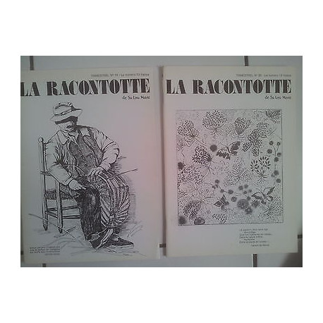 lot 2 revues LA RACONTOTTE de su lou Mont 19 et 20 Franche Comté