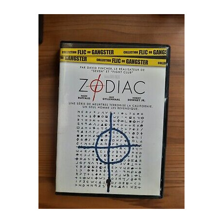 DVD - Zodiac Film avec Jake Gyllenhaal Mark Ruffalo