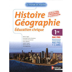 Histoire - Géographie - Éducation civique - 1Ére BAC PRO