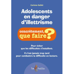 Adolescents en danger d'illetrisme