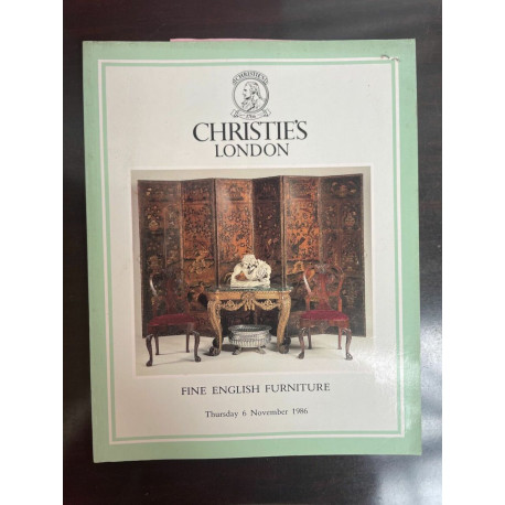 CHRISTIE'S LONDON Fine English Furniture