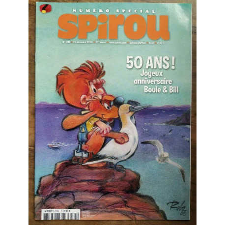 Spirou nº 3741 23 décembre 2009