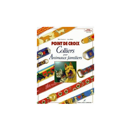 POINT DE CROIX. Colliers pour animaux familiers : Cross-stitch...