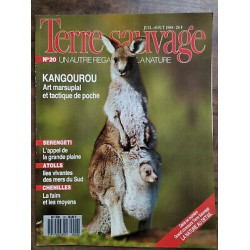 Terre Sauvage n20 juil août 1988 Kangourou art marsupial et...