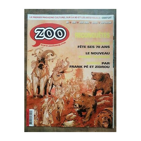 Zoo Nº 61 Reconquêtes Septembre 2016