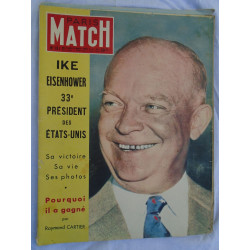 Magazine Paris Match - 191 - novembre 1952 - Ike Eisenhower 33e...