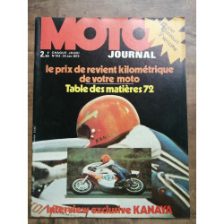 Moto Journal Nº 102 25 Janvier 1973