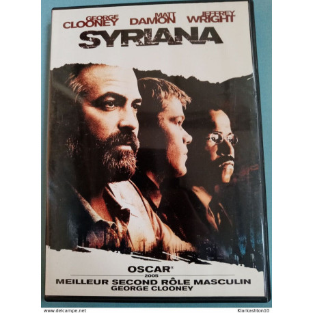 Syriana George Clooney Matt Damon DVD simple