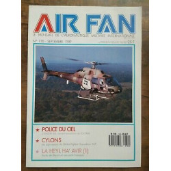 Air Fan Le Mensuel de L'aeronautique Militaire Nº 130 Septembre 1989