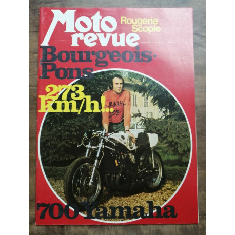 Moto Revue Nº 2163 7 Mars 1974