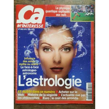 ça m'interesse n206 Avril 1998 L'astrologie