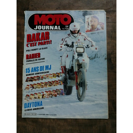 Moto Journal n 730 2 Javier 1986