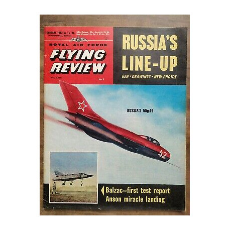 Royal Air Force Flying Review vol xviii Nº 5 February 1963