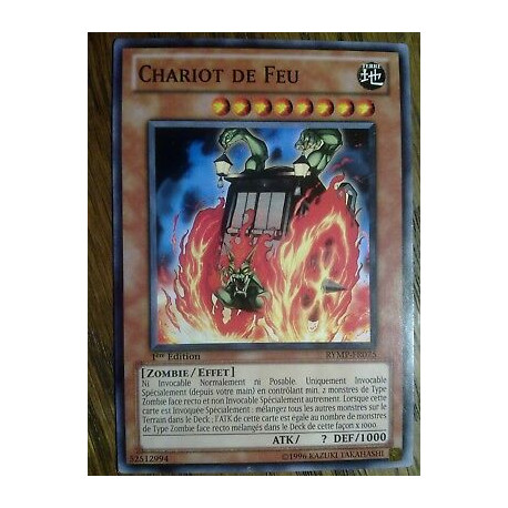 Chariot de Feu RYMP-FR075 Yu-Gi-Oh