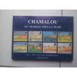 Chamalou Le Chameau Sous La Lluvia Cuento De à Colorier