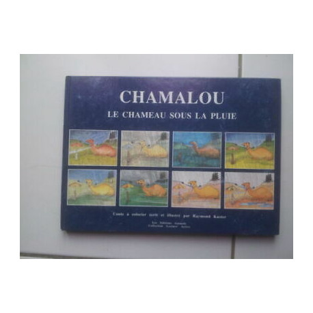 Chamalou Le Chameau Sous La Lluvia Cuento De à Colorier