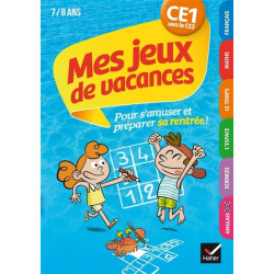 Mes jeux de vacances - CE1 vers le CE2