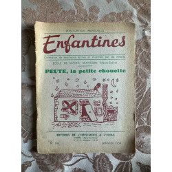 Publication mensuelle Enfantines n°186