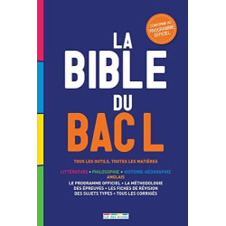 La bible du bac L 2015