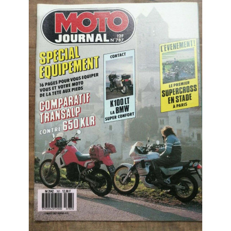 Moto Journal Nº 787 6 Mars 1987