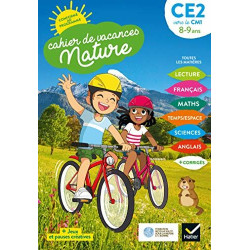 Cahier de vacances Nature 2021 du CE2 au CM1 8/9 ans