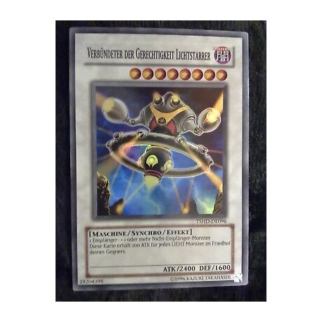 Verbündeter der Gerechtigkeit Lichtstarrer TSHD-DE096 Yu-Gi-Oh