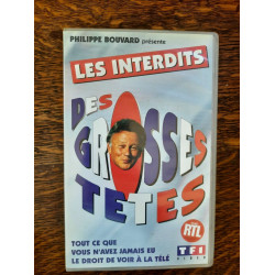 Cassette Vidéo - Les Interdits Des Grosses Têtes