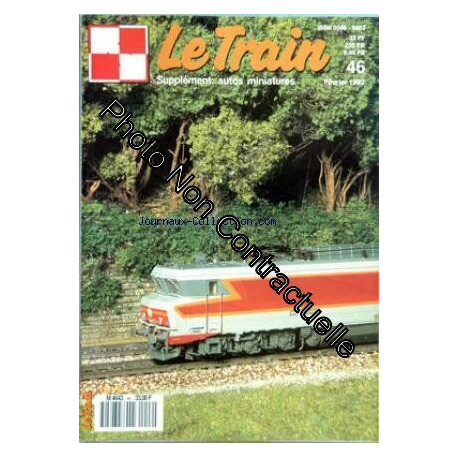 TRAIN (LE) [No 46] du 01/02/1992 - LOCOMOTIVES DE VITRY-SUR-SEINE...