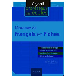 L'épreuve de français en fiches