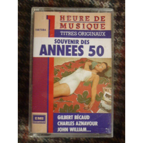 SOUVENIR DES ANNEES 50 Cassette Audio-K7 EMI 1597084 PM 418