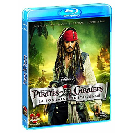 Pirates des Caraïbes 4 : la fontaine de jouvence [Blu-ray]